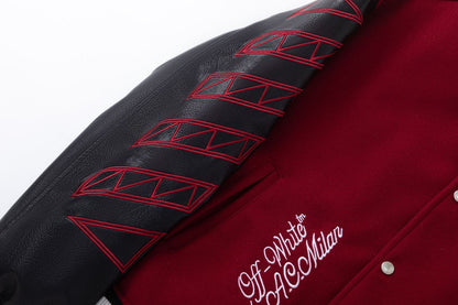 OFF WHITE Logo-Embroidered Jacket