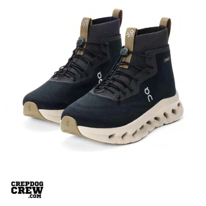 ON Running Cloudtilt Loewe high BLACK OATMEAL OLIVE