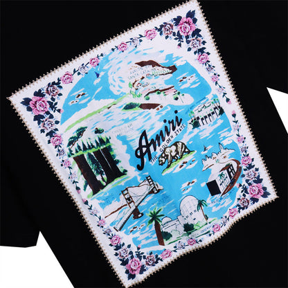 AMIRI Eden Rock Logo-Print Cotton-Jersey T-Shirts