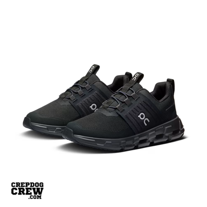 On Running Cloudswift Kids All Black