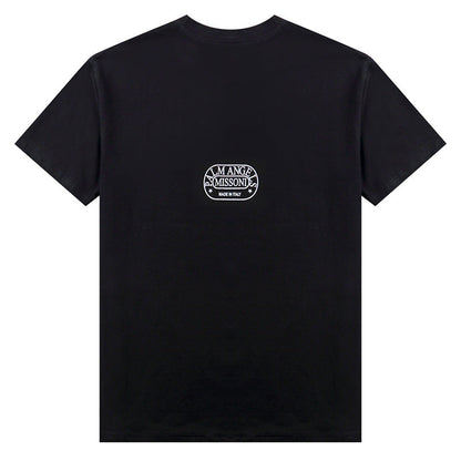 Palm Angel Melted Logo Heat Press Short Sleeve T-Shirt