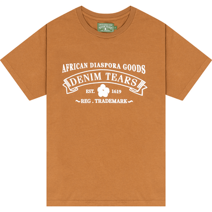 Denim Tears ADG T-Shirts Yellow