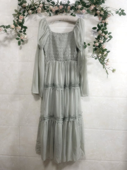 Sakura Matcha Fairycore Dress