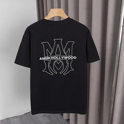 AMIRl Logo-Print Cotton-Jersey T-Shirts
