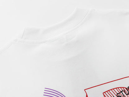 REPRESENT Retro High Street FOG Neckline 3D Printing T-Shirts