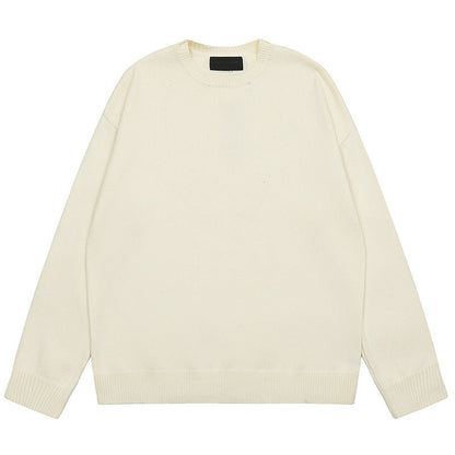 Fear of god Solid color fish mouth round neck Sweaters