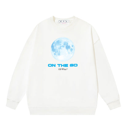 Off White Logo Cotton Sweatshirts
