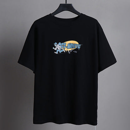 OFF-WHITE Cartoon co-signed pattern arrow T-Shirts