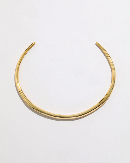 ALEXIS BITTAR Thin Collar Necklace 14k Gold Plated Brass(3 Colors)