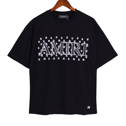 AMIRI Logo-Appliquéd Printed Cotton-Jersey T-Shirts