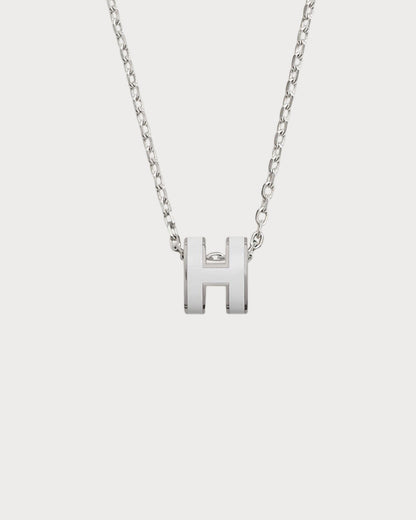 HERMES Silver Pop H Pendant(Mini/Many)