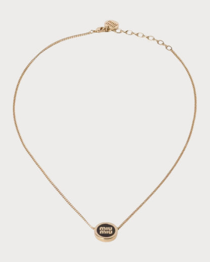 MIU MIU Metal Necklace(4 Colors)