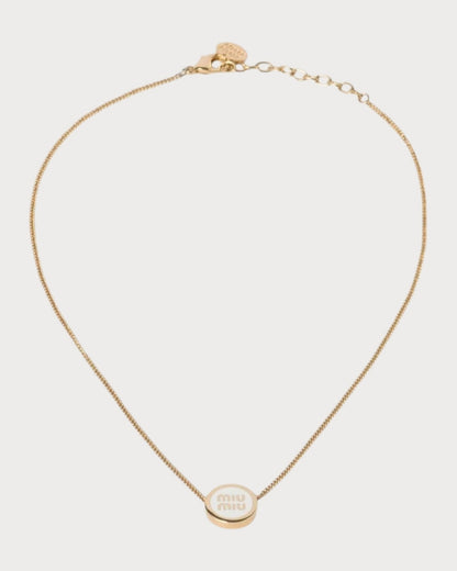 MIU MIU Metal Necklace(4 Colors)