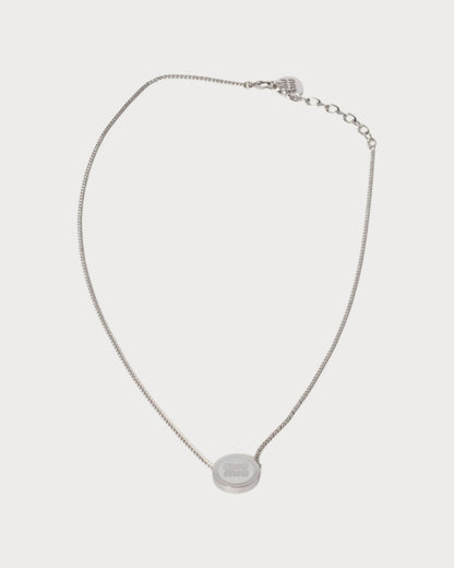 MIU MIU Metal necklace(2 Colors)