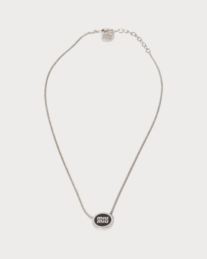 MIU MIU Metal necklace(2 Colors)