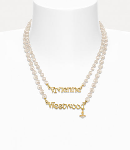 VIVIENNE WESTWOOD Amelia Necklace Brass(2 Colors)