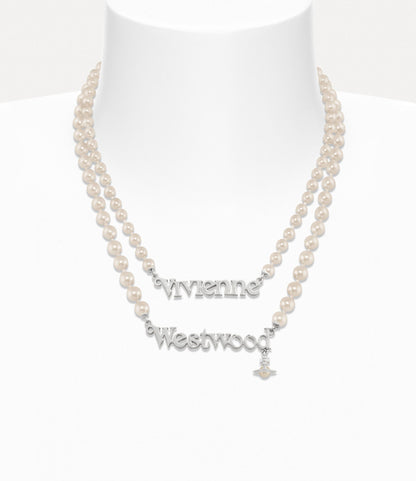 VIVIENNE WESTWOOD Amelia Necklace Brass(2 Colors)