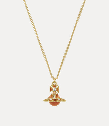 VIVIENNE WESTWOOD Capucine Platinum Pendant Necklace Brass(2 Colors)