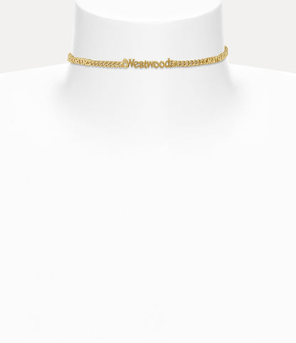 VIVIENNE WESTWOOD Millicent Choker Brass(2 Colors)