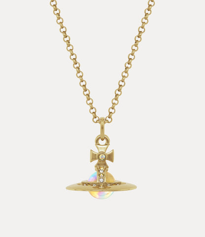VIVIENNE WESTWOOD New Tiny Orb Pendant Necklace Brass(Many)